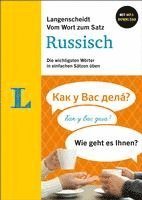 bokomslag Langenscheidt Vom Wort zum Satz Russisch