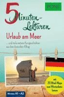 bokomslag PONS 5-Minuten-Lektüren Deutsch A1-A2 - Urlaub am Meer