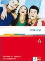 bokomslag Red Line 4. Workbook mit Audio-CD und Lernsoftware