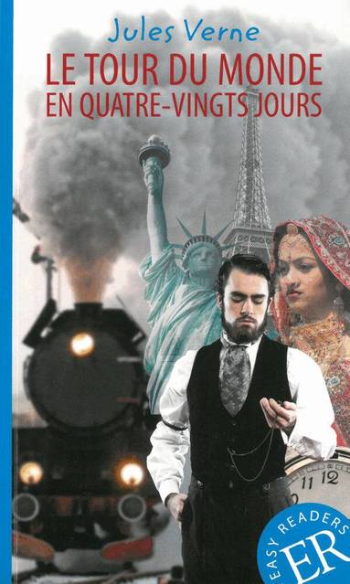 Jules Verne - Le tour du monde en quatre-vingts jours, Häftad