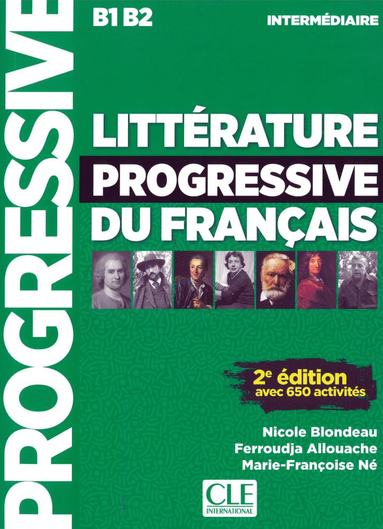 bokomslag Littérature progressive du français. Niveau intermédiaire. Schülerbuch + Audio-CD