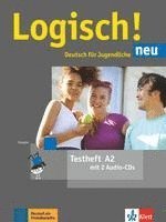 bokomslag Logisch! neu A2. Testheft mit Audio-CD