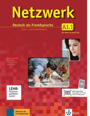 bokomslag Netzwerk A1 in Teilbänden - Kurs- und Arbeitsbuch, Teil 1 mit 2 Audio-CDs und DVD