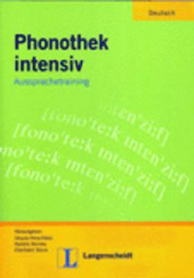 bokomslag Phonothek intensiv - Arbeitsbuch