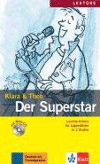 bokomslag Der Superstar (Stufe 1) - Lektüre mit Audios.