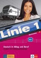 bokomslag Linie 1 Schweiz B1. Testheft mit Prüfungsvorbereitung und Audio-CD