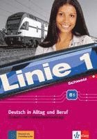 Linie 1 Schweiz B1. Testheft mit Prüfungsvorbereitung und Audio-CD 1