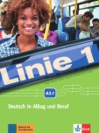 bokomslag Linie 1 A2.1. Kurs- und Übungsbuch mit DVD-ROM