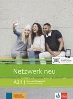 Netzwerk neu A2.1. Kurs- und Übungsbuch mit Audios und Videos