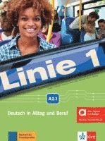 bokomslag Linie 1 A2.1 - Hybride Ausgabe allango. Kurs- und Übungsbuch mit Audios und Videos inklusive Lizenzschlüssel allango (24 Monate)