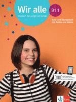 bokomslag Wir alle B1.1. Kurs- und Übungsbuch mit Audios und Videos