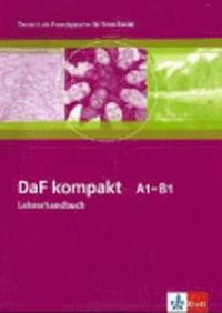 bokomslag DaF kompakt. Lehrerhandbuch A1-B1