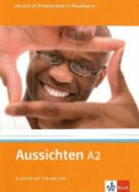 bokomslag Aussichten A2. Kursbuch mit 2 Audio-CDs