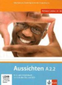 bokomslag Aussichten. Teilband A2.2: Kurs- und Arbeits-/Materialienbuch mit 2 Audio-CDs und DVD