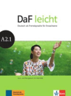 bokomslag DaF leicht / Kurs- und Übungsbuch + DVD-ROM A2.1