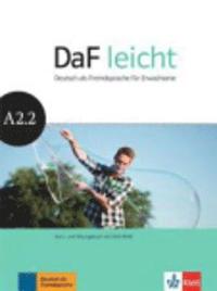 bokomslag DaF leicht. Kurs- und Übungsbuch + DVD-ROM A2.2