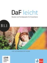 bokomslag DaF leicht B1.1. Kurs- und Übungsbuch + DVD-ROM