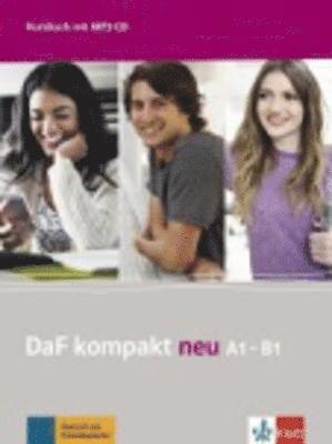 bokomslag DaF kompakt neu A1-B1. Kursbuch + MP3-CD