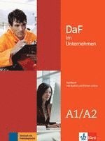 bokomslag DaF im Unternehmen A1-A2. Kursbuch + Audio- und Videodateien online