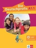 bokomslag Die Deutschprofis A1.1 - Hybride Ausgabe allango. Kurs- und Übungsbuch mit Audios und Clips inklusive Lizenzschlüssel allango (24 Monate)