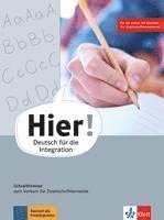 bokomslag Hier! Schreibtrainer zum Vorkurs für Zweitschriftlernende