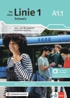 bokomslag Die neue Linie 1 Schweiz A1.1 - Hybride Ausgabe allango. Kurs- und Übungsbuch