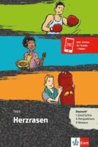 bokomslag Herzrasen - Buch + Online Angebot (A1-A2)