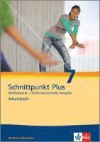 bokomslag Schnittpunkt Mathematik Plus - Differenzierende Ausgabe für Nordrhein-Westfalen. Arbeitsheft mit Lösungsheft 7. Schuljahr