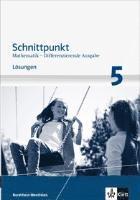 bokomslag Schnittpunkt Mathematik Plus - Differenzierende Ausgabe für Nordrhein-Westfalen. Lösungen Mittleres Niveau 5. Schuljahr