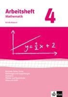 Arbeitshefte Mathematik 4. Neubearbeitung. Arbeitsheft plus Lösungsheft. Rationale Zahlen, Terme, Gleichungen und Ungleichungen, Geometrie, Flächen-und Rauminhalte, Daten und Zufall 1