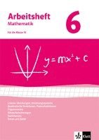 Arbeitshefte Mathematik 6. Neubearbeitung. Arbeitsheft mit Lösungsheft. Gleichungen, Funktionen, Trigonometrie, Rauminhalte, Sachthemen, Daten/Zufall 1