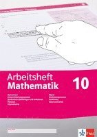 bokomslag Arbeitsheft Mathematik 10. LGS, quadratische Gleichungen, Potenzen, Trigonometrie, Körper, Wachstumsprozesse, Funktionen, Daten, Zufall, Wahrscheinlichkeit