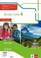 bokomslag Green Line 4. Ausgabe Bayern. Workbook mit Audio-CD und Übungssoftware 8. Klasse