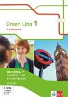 bokomslag Green Line 1. 2. Fremdsprache. Trainingsbuch Standard- und Schulaufgaben, Heft mit Lösungen und MediensammlungKlasse 6