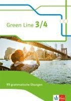 bokomslag Green Line 3/4. 99 grammatische Übungen mit Lösungen Klasse 7/8. (G8 und G9) Bundesausgabe ab 2014. Klasse