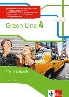 bokomslag Green Line 4. Trainingsbuch mit Audios. Bundesausgabe ab 2014