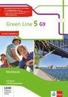 bokomslag Green Line 5 G9. Workbook mit eingedrucktem Schlüssel zum Download von Online-Material Klasse 9