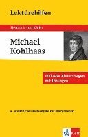 bokomslag Lektürehilfen Michael Kohlhaas