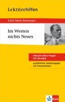 bokomslag Lektürehilfen "Im Westen nichts Neues"