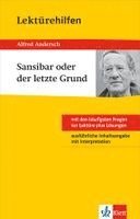 Alfred Andersch - Klett Lektürehilfen Alfred Andersch "Sansibar oder der letzte Grund", Häftad
