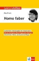bokomslag Lektürehilfen Max Frisch "Homo faber"