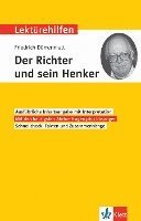 bokomslag Klett Lektürehilfen Friedrich Dürrenmatt, "Der Richter und sein Henker"