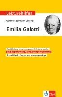 bokomslag Lektürehilfen Gotthold Ephraim Lessing "Emilia Galotti"
