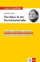 bokomslag Lektürehilfen Hartmut Lange 'Das Haus in der Dorotheenstraße'