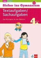 bokomslag Sicher ins Gymnasium Mathematik Textaufgaben 4. Klasse