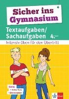 bokomslag Sicher ins Gymnasium Textaufgaben/Sachaufgaben 4. Klasse