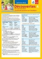 bokomslag Découvertes Série jaune und bleue 4. Grammatik