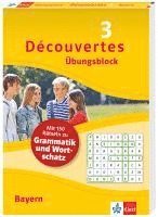 bokomslag Découvertes 3 Bayern (ab 2017) Übungsblock zum Schulbuch, 3. Lernjahr