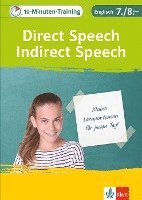 bokomslag Klett 10-Minuten-Training Englisch Direct Speech - Indirect Speech 7./8. Klasse. Kleine Lernportionen für jeden Tag