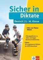 bokomslag Klett Sicher in Deutsch Diktate 5.-10. Klasse